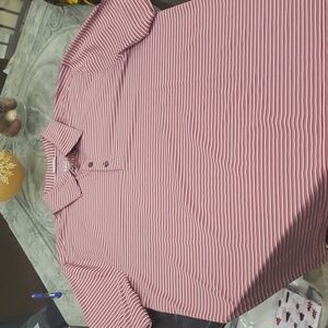 CUTTER & BUCK MEN'S STRIPPED GOLF SHIRT XL NEW